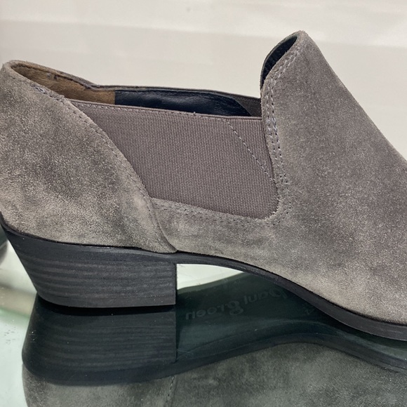 Paul Green Suede Leather Slip On Grey Shoes in size 7 - Picture 7 of 12
